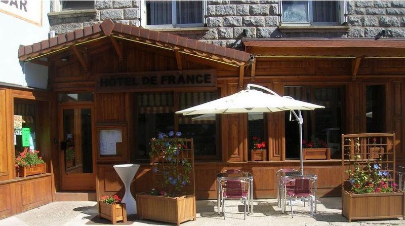 Hotel De France Le Bessat Exterior foto